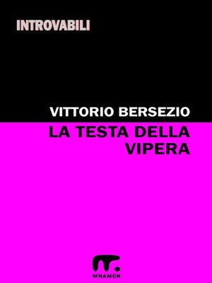 cover image of La testa della vipera